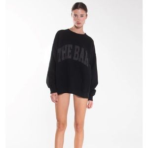 The Bar Varsity Sweatshirt in Black - L 🖤